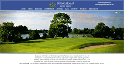 Desktop Screenshot of dungarvangolfclub.com