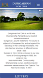 Mobile Screenshot of dungarvangolfclub.com